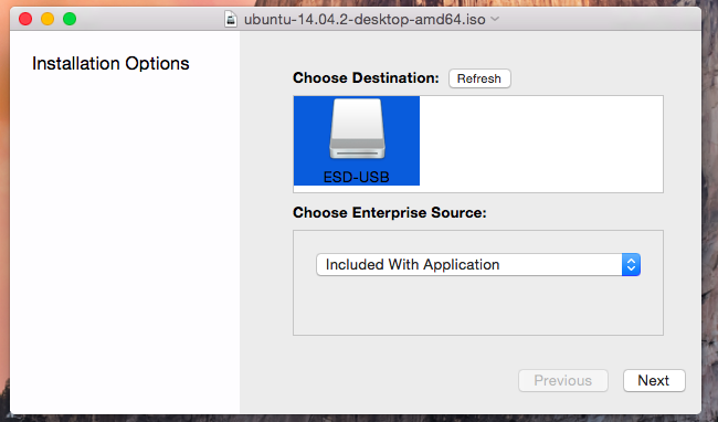 make a bootable usb drive for mac with ubuntu